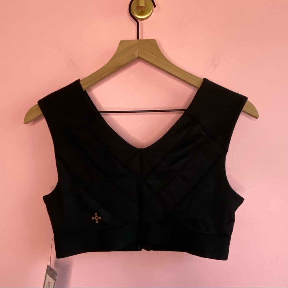 SOLD! Tommie Copper Shoulder Support Bra with Zipper, Black, M - Picture 9 of 15